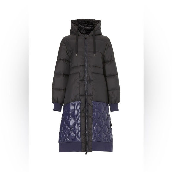 OOF | Long Quilted Puffer Coat size 42/6 - Picture 5 of 5